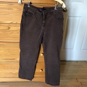 Brown Denim Jeans
